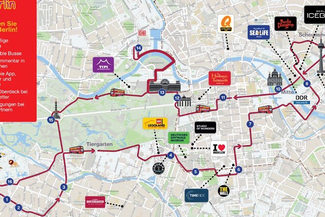 City Sightseeing Berlin Hop-On Hop-Off Bus Tour - Highlights and Points of Interest
