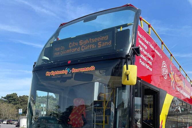 City Sightseeing Bournemouth Hop-On Hop-Off Bus Tour - Accessibility