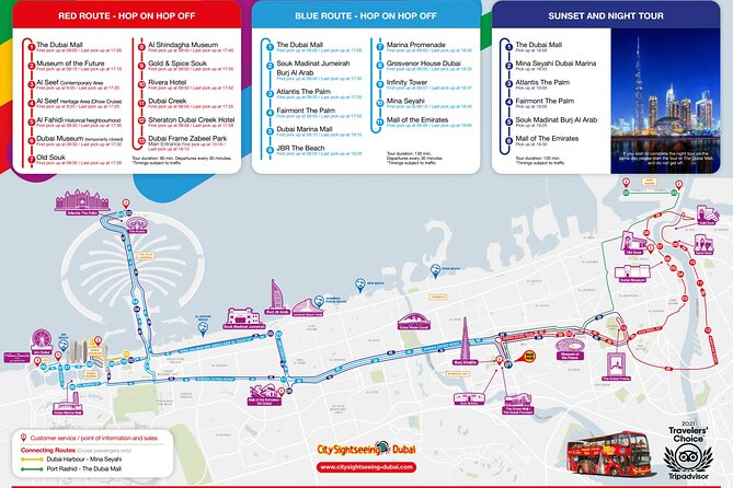 City Sightseeing Dubai Hop-On Hop-Off Bus Tour - Redeeming Vouchers and Support