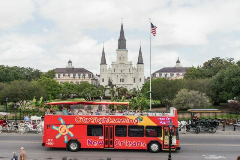 City Sightseeing New Orleans HOHO Bus Tour & Bookable Extras - Key Points