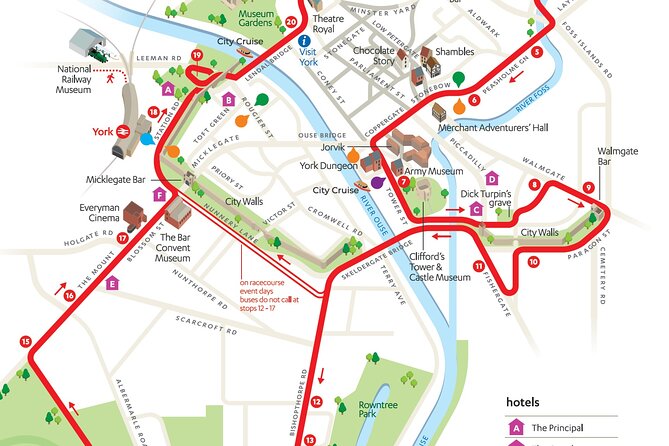 City Sightseeing York Hop-On Hop-Off Bus Tour - Ticket Details