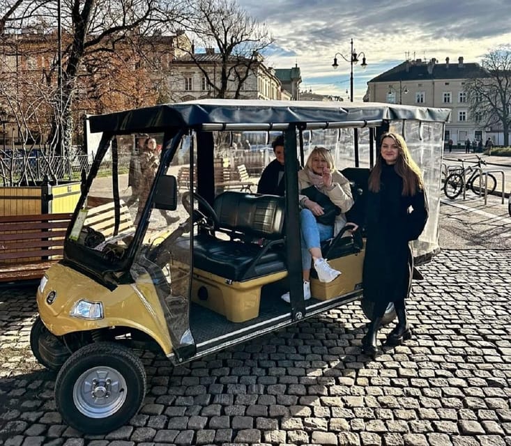 City Tour Cracow Golf Car Join the Group It Will Be Cheaper - Tour Overview