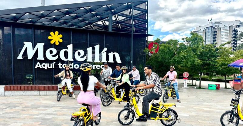 City Tour Express One Hour and a Half Medellín Electric Bicycle - Itinerary and Highlights