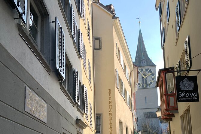 City Tour of Zurich With the City Whisperer From CHF 21.00 - Tour Details and Inclusions