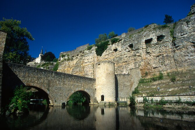 City Train in the Old Town of Luxembourg - Highlights of the Historical Fortress