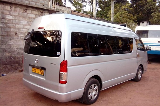 City Transfers From Colombo to Arugambay - Transportation Details