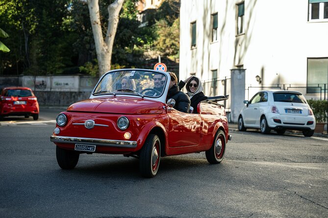 Classic Elegance: Vintage Fiat 500 Cabriolet Rome Tour - Key Points