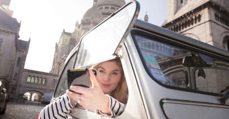 Classic, Romantic Paris: 3-Hour Vintage 2CV Tour - Romantic Montmartre Experience