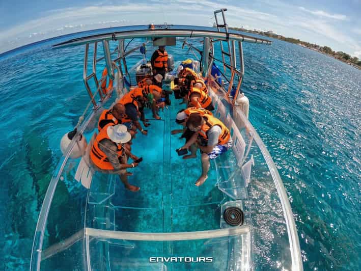 CLEAR BOAT in CANCUN 1.5 Hours Adventure Great for Pictures! - Activity Duration