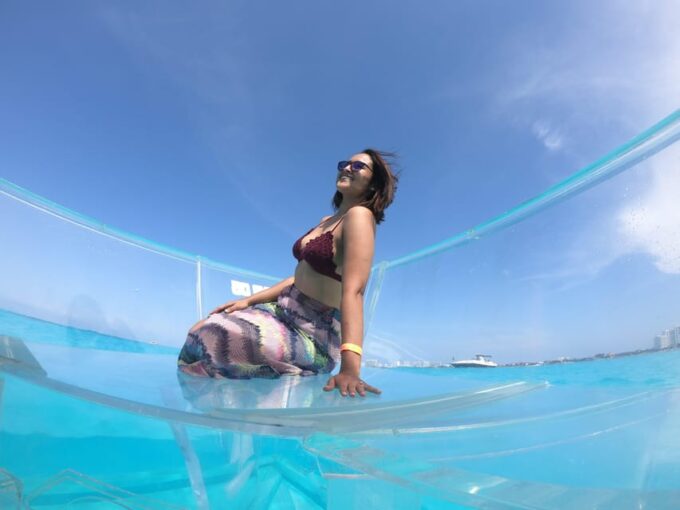 CLEAR BOAT in CANCUN 1.5 Hours Adventure Great for Pictures! - Frequently Asked Questions