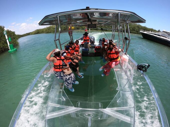 Clear Boat in Cancun, 1 Hour Tour to Enjoy the Views! - Booking and Cancellation