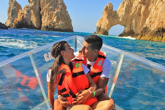 Clear Boat Tour to Lands End, Lovers Beach, the Arch and More! - Glass-Bottom Boat Experience