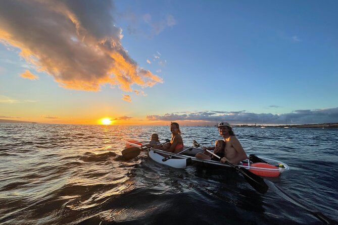 Clear Bottom Glassy Kayak Rental | Safe and Stable Kayaks - Marine Life Visibility