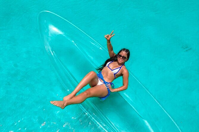Clear Kayak Beauty Photoshoot Montego Bay Jamaica - What to Expect on Your Photoshoot