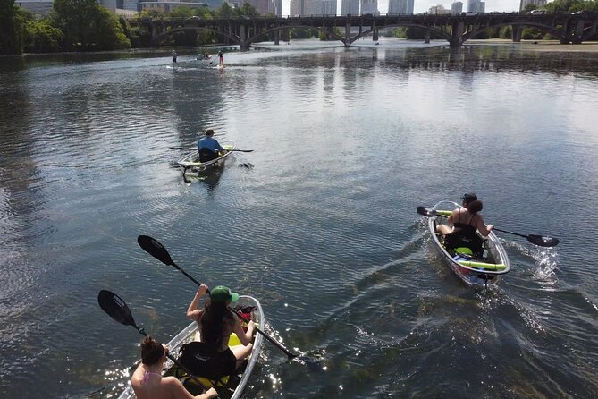 Clear Kayak Tour at Ladybird Town Lake in Austin - Equipment Provided