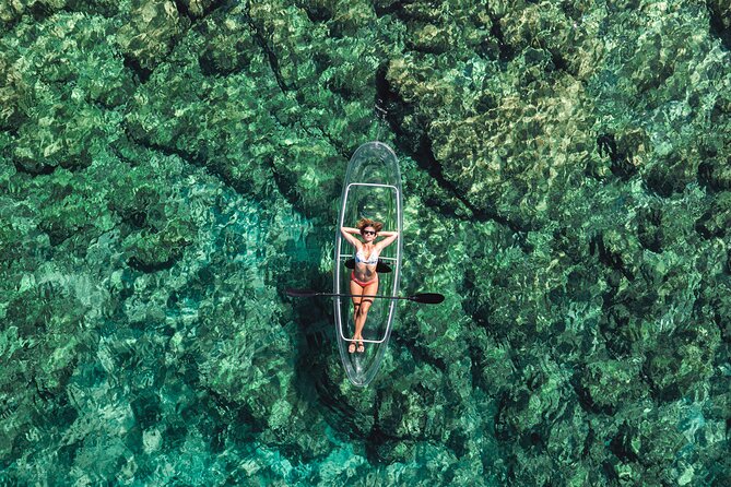 Clear Kayak Tour to Canyon, Island Cliffs & Small Cave - Guided Experience