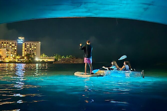 Clear LED Kayaking in Condado Lagoon - The Itinerary in Detail