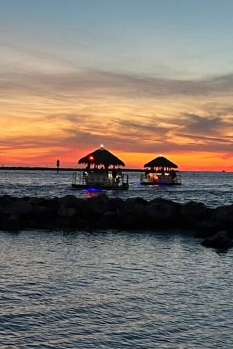 Clearwater Beach: Sunset Tiki Cruise - Private Group Option