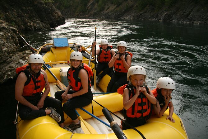 Clearwater, British Columbia Kids Rafting 1/2 Day - Additional Details