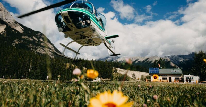 Clearwater County: Canadian Rockies Scenic Helicopter Tour - Meeting Point and Travel Information