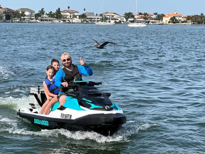 Clearwater: Dolphin Jet Ski Tour - 1 SKI FOR UP TO 3 PEOPLE - Inclusions