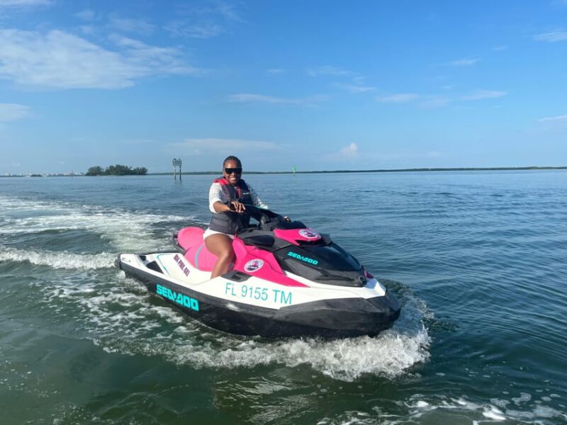 Clearwater: Dolphin Jet Ski Tour - 1 SKI FOR UP TO 3 PEOPLE - Important Information