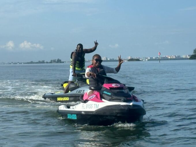 Clearwater: Dolphin Jet Ski Tour - 1 SKI FOR UP TO 3 PEOPLE - Frequently Asked Questions