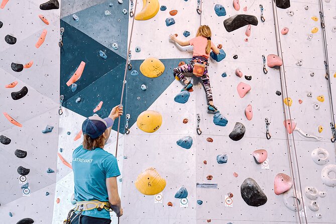 Climbing in Mørkvedhallen Climbing Center - Equipment and Rentals