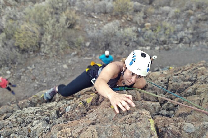 Climbing + Zipline + via Ferrata + Cave. Adventure Route in Gran Canaria - Meeting and End Point