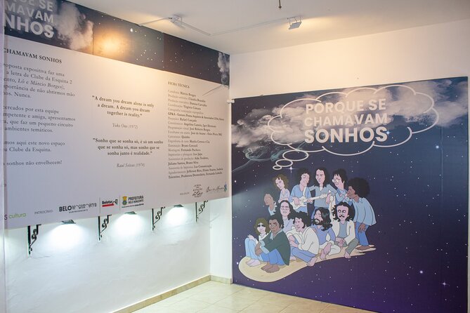 Clube Da Esquina Iconographic Exhibition "Because They Were Called Dreams" - Accessibility and Participation
