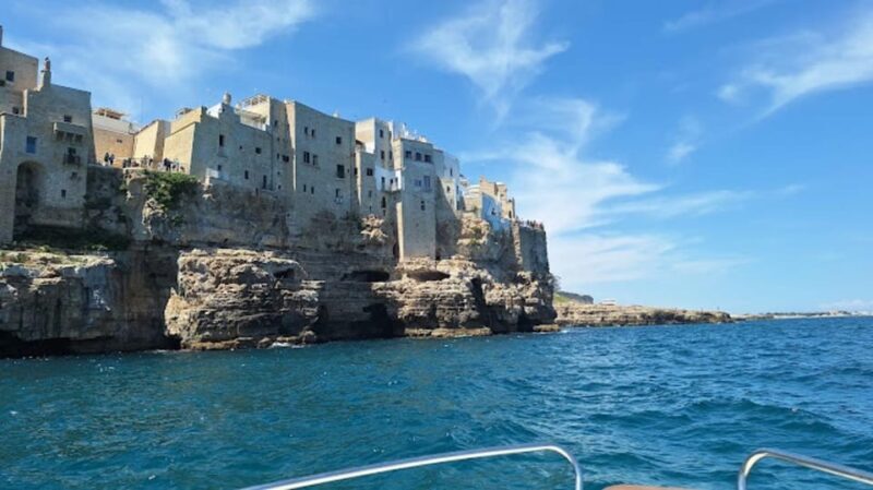 Coast and Caves of Polignano:Boat Tours,Drinks,Swimming,Music and Fun - Swim and Snorkel in Crystal Clear Waters