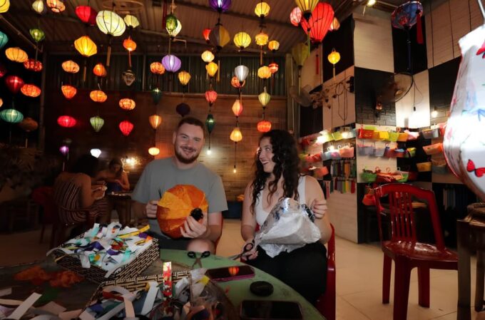 Coconut Jungle Adventure & Lantern Crafting in Cam Thanh - Lantern Making Class