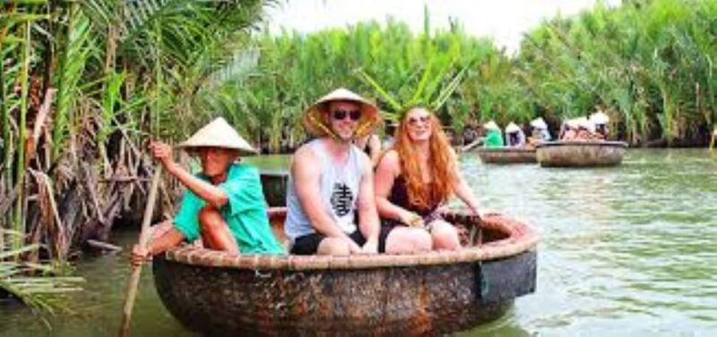 COCONUT JUNGLE HOI AN CITY BOAT RIDE RELEASE FLOWER LANTERN - Boat Ride Experience