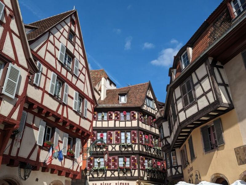 Colmar: Highlights Walking Tour and Wine Tasting - Wandering Through Cobblestone Medieval Streets