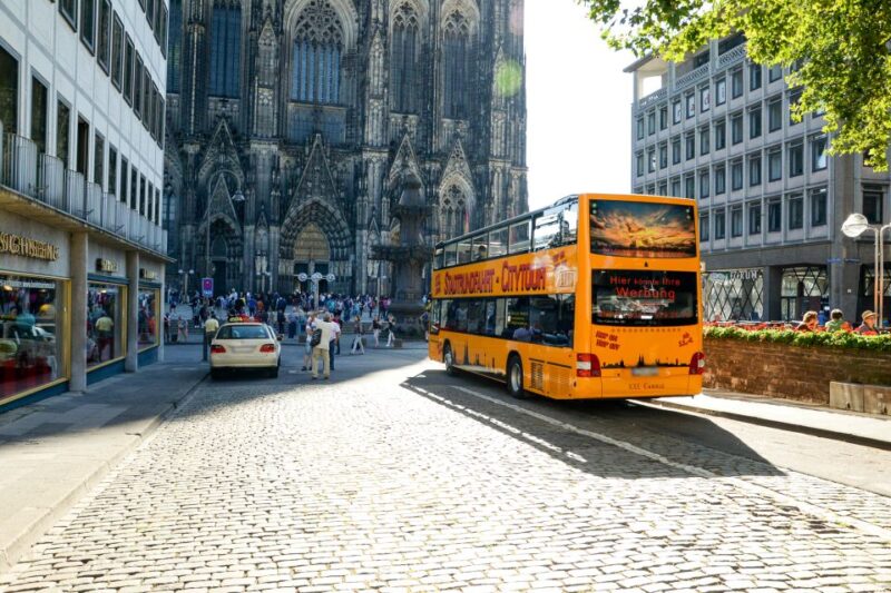 Cologne: 24h Hop-On Hop-Off Sightseeing Bus Ticket - Key Points