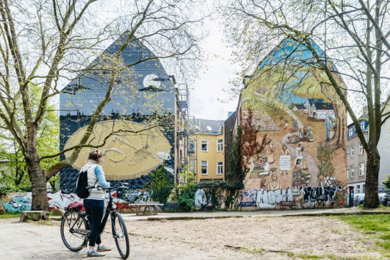 Cologne: Ehrenfeld Street Art Bike Tour - Biking Through Neighborhoods