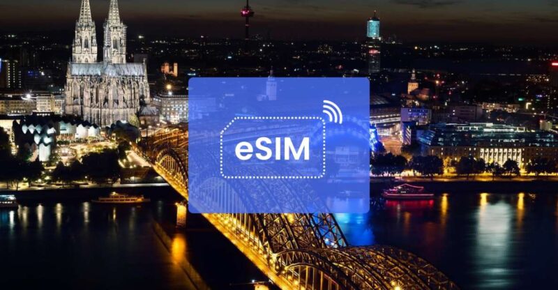 Cologne: Germany/ Europe Esim Roaming Mobile Data Plan - Online Balance Inquiries