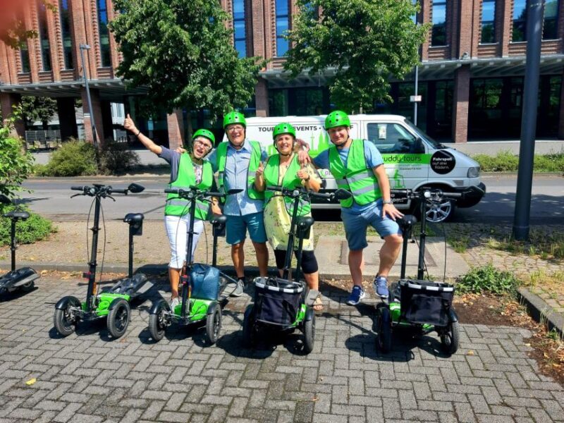 Cologne: Guided E-Scooter Tour - Scenic Rhine and Old Town