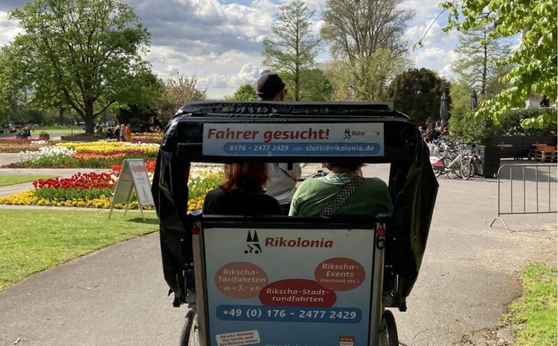 Cologne: Rickshaw Picnic and Park Tour, 2 Pers - Pricing and Duration
