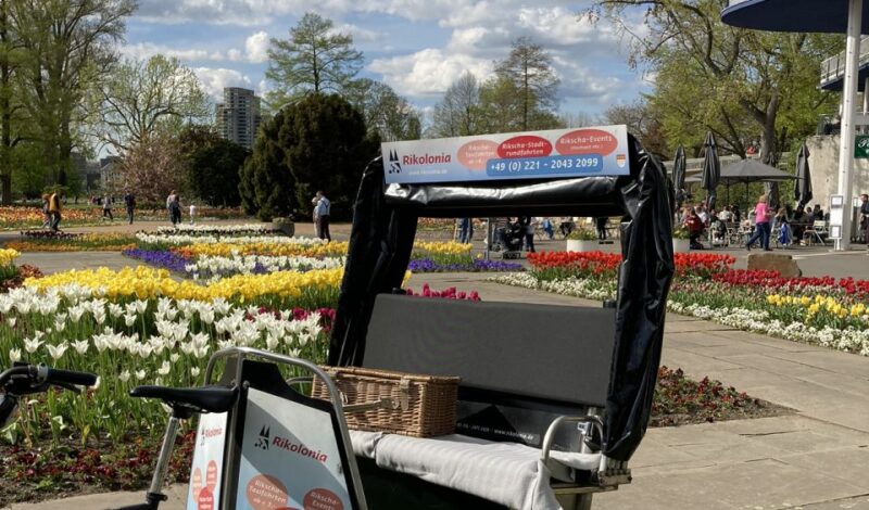 Cologne: Rickshaw Picnic and Park Tour, 2 Pers - Language and Accessibility