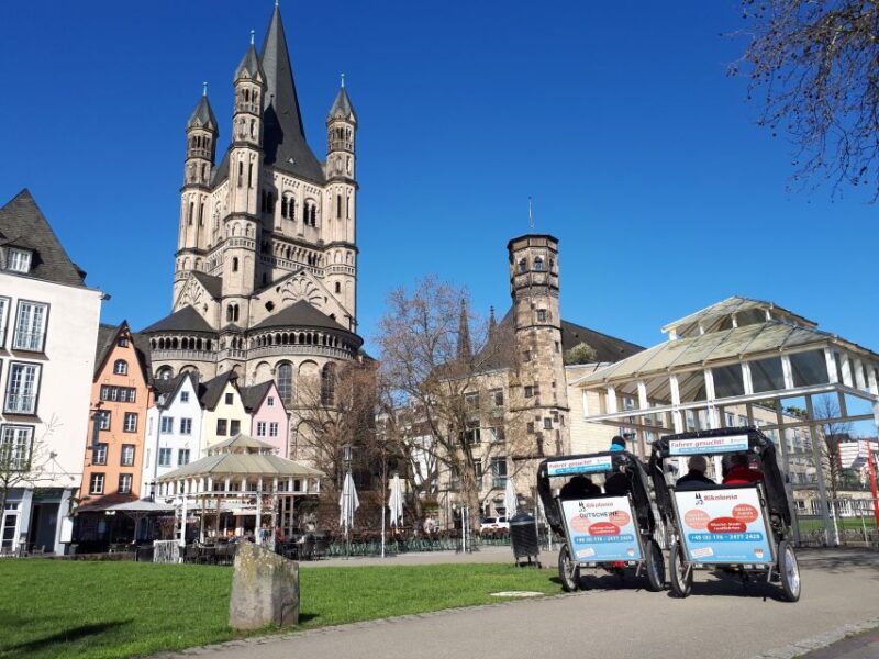 Cologne: Rickshaw Sightseeing Tour - Key Sights and Cultural Insights
