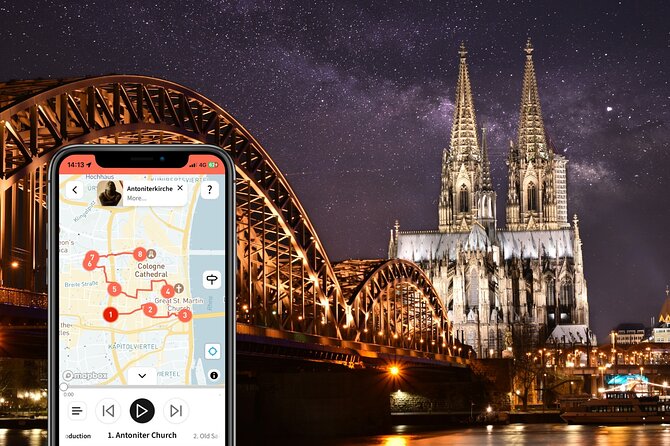 Cologne Self Guided Walking Tour Discovering the Horrors of WWII - Exploring Antoniterkirche
