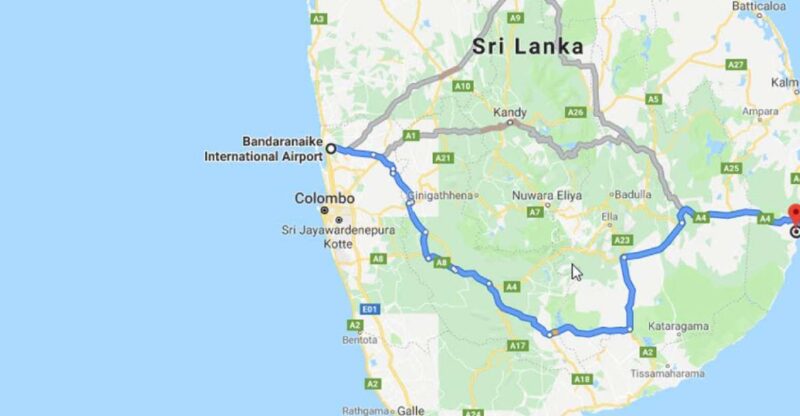 Colombo: CMB Airport to Arugam Bay City Private Transfer - Vehicle Details