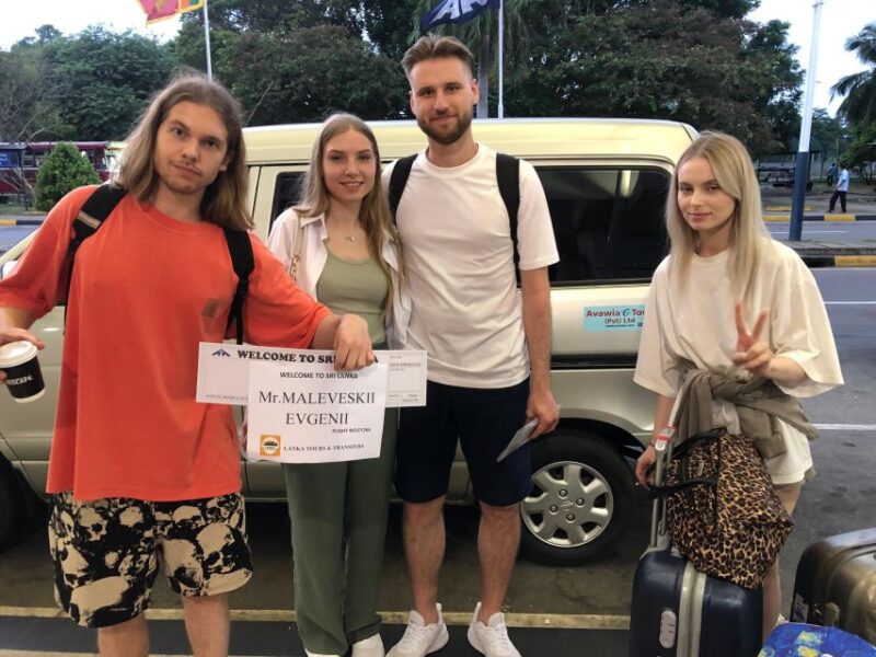 Colombo International Airport to Any Destination Transfer - Booking and Payment