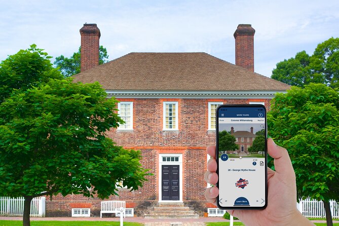 Colonial Williamsburg Self-Guided Audio Walking Tour - Couples and Group Options