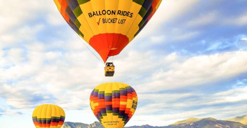 Colorado Springs: Sunrise Hot Air Balloon Flight - Flight Details