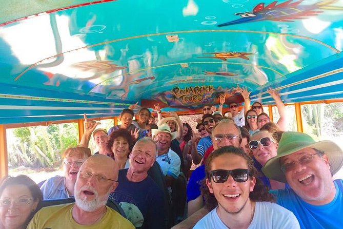 Colorful Beach Bus Sightseeing Tour of Aruba - Pickup Information