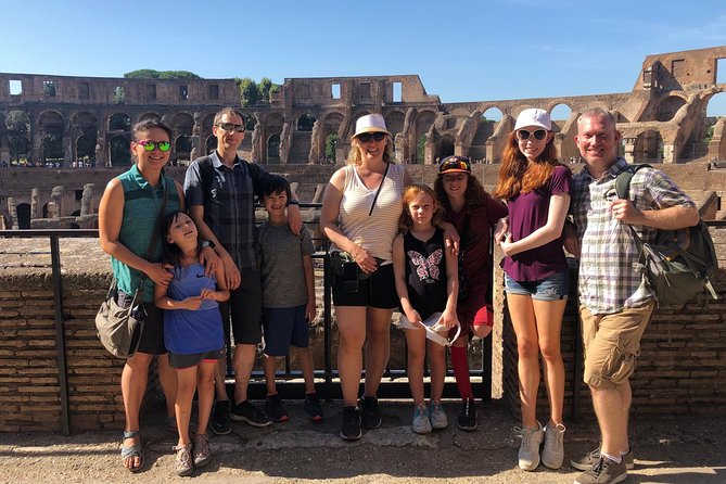 Colosseum Forum Ancient Rome Small Group Tour for Kids Families - Meeting Point