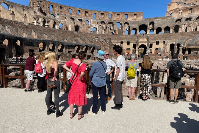 Colosseum Top to Bottom: Underground, Arena and Top Tier Tour - Tour Highlights
