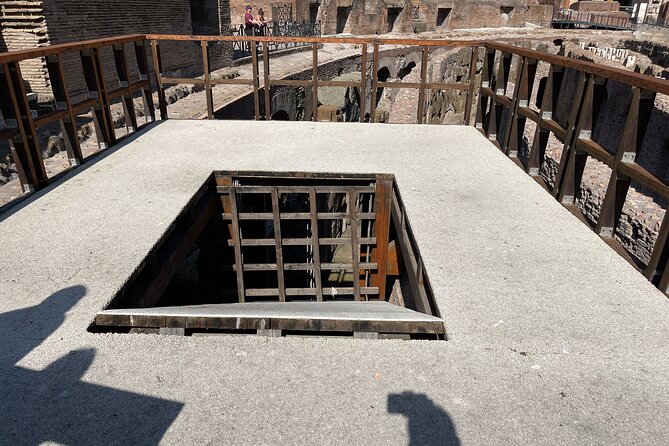 Colosseum Top to Bottom: Underground, Arena and Top Tier Tour - Meeting and Ending Points